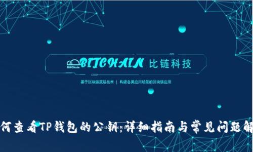 如何查看TP钱包的公钥：详细指南与常见问题解答