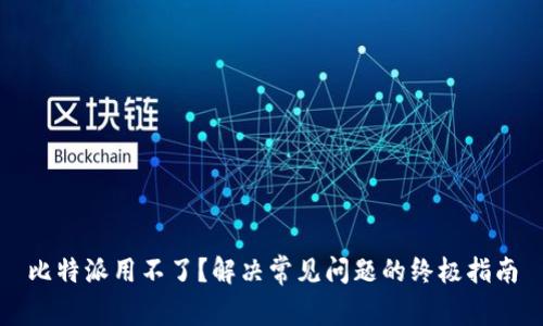 比特派用不了？解决常见问题的终极指南