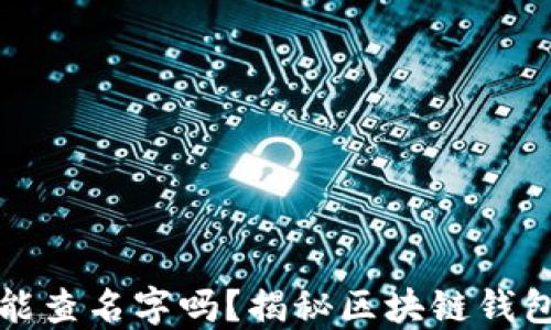 
区块链钱包能查名字吗？揭秘区块链钱包的隐私机制
